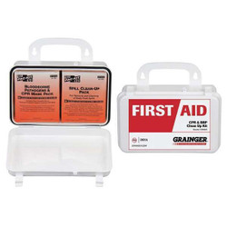 Manufacturer Varies Kit,Bloodborne Pathogen w/CPR,Small 54503