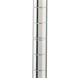 Metro Ind Wr Shlf Pst,87 inx1 in,Splt Slv,PK4 86P-4