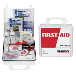 Manufacturer Varies Burn Care Kit,13pcs,2.75"W,9.5"H,White 54558