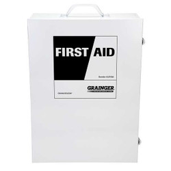 Manufacturer Varies Empty First Aid Kit,4 Shelves,22.5"H,WHT 54608