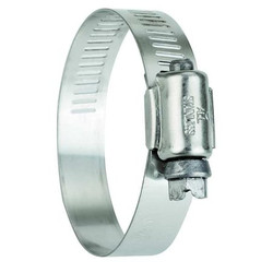 Sim Supply Worm Gear Hose Clamp,1/2"W,1 1/2"ID,PK10  5248070