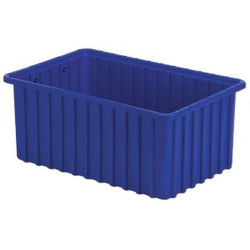 Lewisbins Divider Box,Dark Blue,HDPE,18 DC2070 Dk Blue