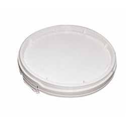 Sim Supply Lid,White,HDPE  52835