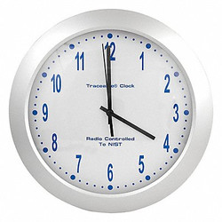 Control Co Wall Clock,Analog,Battery 1077