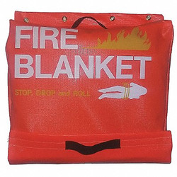 Sim Supply Fire Blanket Vinyl Tote  8AA30