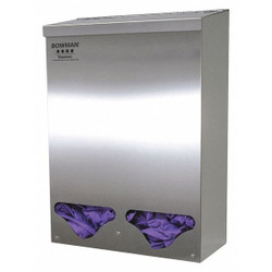 Bowman Dispensers Bulk Dispenser,Silver,12 3/16" W BK312-0300
