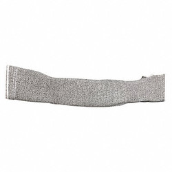 Superior Glove Cut-Resistant Sleeve,S,Gray/White,PR KTAFGT18SFTS