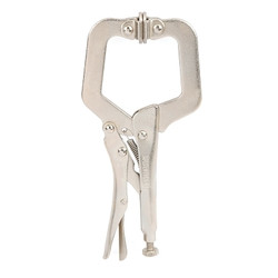Locking Clamp, 6 in, Swivel Pads