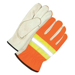 Bdg Leather Gloves,L/9 20-1-1582-L