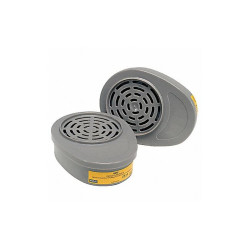 Msa Safety Cartridge,Yellow,Bayonet,PK2 815357