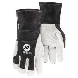 Miller Electric MIG/Stick Welding Gloves,Stick,,PR  271887