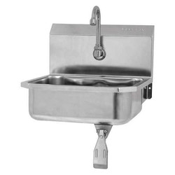 Sani-Lav SaniLav,Wall Mnt Sink,Rect,14inx11inx5in  605L-0.5