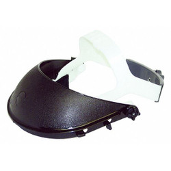 Jackson Safety FaceShieldCrwn,Blk,Polyethylene 14940