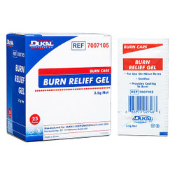 Manufacturer Varies Topical Burn Gel,0.125 oz,PK25 3066