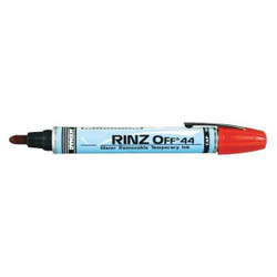 Dykem Paint Marker, Removable, Red 44106