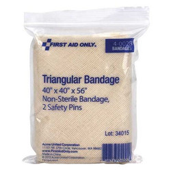 First Aid Only Triangular Bandage,Muslin Blend  4-002B