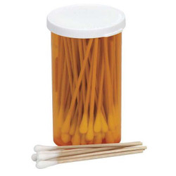 First Aid Only Cotton Tip Swab,Cotton,3" L,PK100 25-410