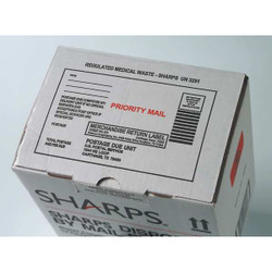 Sharps Compliance Sharps Disposal Container,Red,1/4 gal SW1Q129012