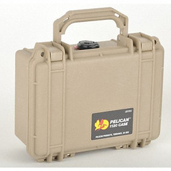 Pelican ProtCase,2 15/16 in,DblThrw,Desert Tan 1120-000-190