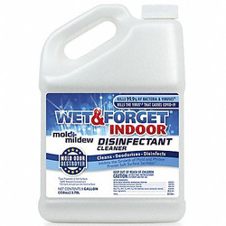 Wet & Forget Mold and Mildew Disinfectant,1 gal,11 pH  802128