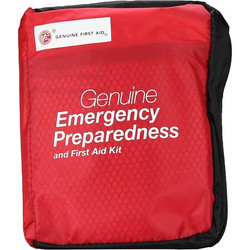 Genuine First Aid First Aid Kit,Fabric,167 Components 9999-2203