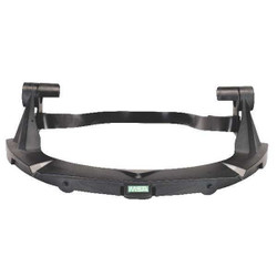 Msa Safety FaceShieldFrame,Black,Plastic,Full-Frame 10116627