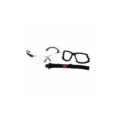 3m SafetyGoggles,Plastic,Gray,Wraparound S1107SGAF-KT
