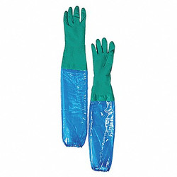 Polyco Disposable Sleeve Gloves,Nitrile,XL,PR 41650