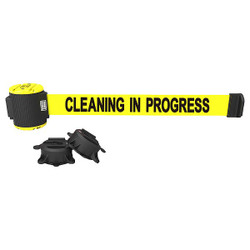 Banner Stakes Belt Barrier,Closed for Maintenance PL4112