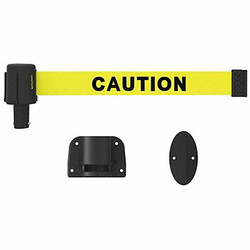 Banner Stakes Retractable Belt Barrier,Caution PL4106