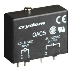 Crydom Out Module,In 3-8VDC,Out 12-140VAC,3.5A OAC5