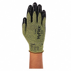 Ansell Cut Resistant Gloves,Size 11,Blk/Grn 11-550