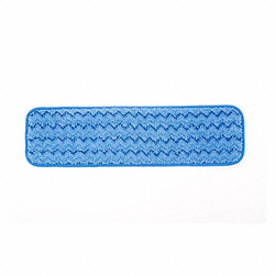 Rubbermaid Commercial Mop Pad,Blue,Microfiber FGQ41000BL00