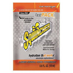 Sqwincher Sports Drink Mix,Orange,PK50 159015304