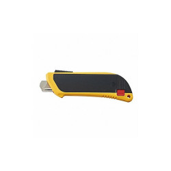 Olfa Safety Knife,5-1/2 in.,Yellow SK-6