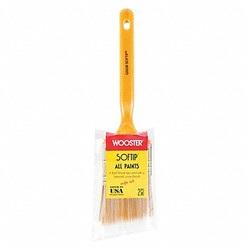 Wooster Brush,2",Angle Sash,Synthetic,2 3/16"L Q3208-2