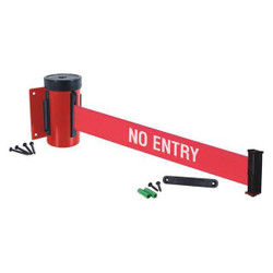 Retracta-Belt Retractable Belt Barrier,10 ft.,Red  WM700RD-NE-RE