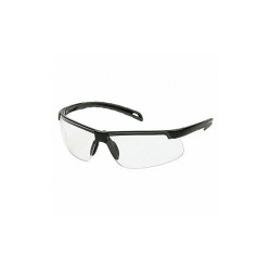 Pyramex SafetyGlasses,Clear,H2XAnti-Fog,Black SB8610DT