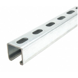 Manufacturer Varies Strut Channel,Steel,Overall L 5ft FS-200SS PG 60.00