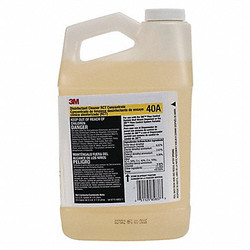 3m DisinfectantCleaner,Liquid,0.5gal,Bottle 40A