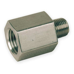 Parker Reducing Adapter,Carbon Steel,3/8 x 1/4" 6-4 RA-S