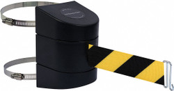Tensabarrier Belt Barrier, Black,Belt Yellow/Black  897-30-C-33-NO-D4X-A