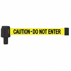 Banner Stakes Caution Do Not Enter Belt Head  PL4074