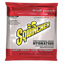 Sqwincher Sports Drink Mix,Fruit Punch,PK20 159016005