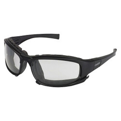 Kleenguard Safety Glasses, Clear, Anti-Fog, Black 25672