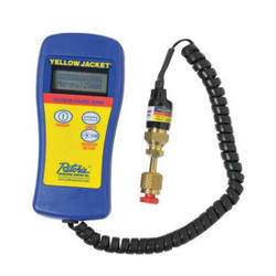 Yellow Jacket Vacuum Gauge, LCD, Brass, Visual 69086