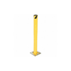 Sim Supply Removable Bollard ,48 in H,Yellow  BOL-RF-48-5.5