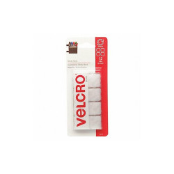 Velcro Brand Hook-and-Loop Fast, White, Square, PK12 90073