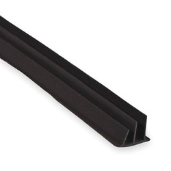 Pemko Smoke Seal,Silicone, Dark Brown, 17 ft L S773D17