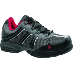 Nautilus Safety Footwear Athletic Shoe,W,8,Gray,PR N1343 8W